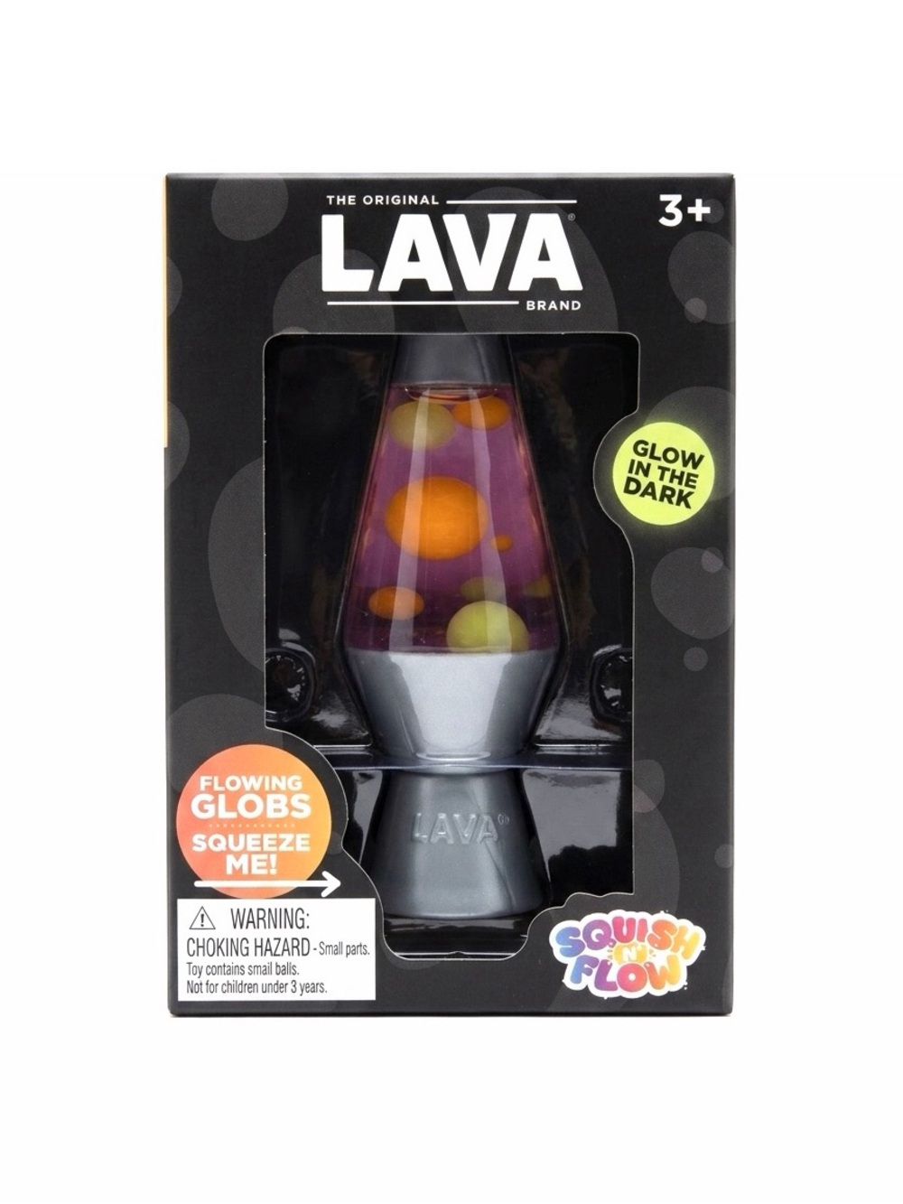 Schylling Lava Lamp Squish N’ Flow Glow In The Dark 🔥 NEW Sealed Authentic